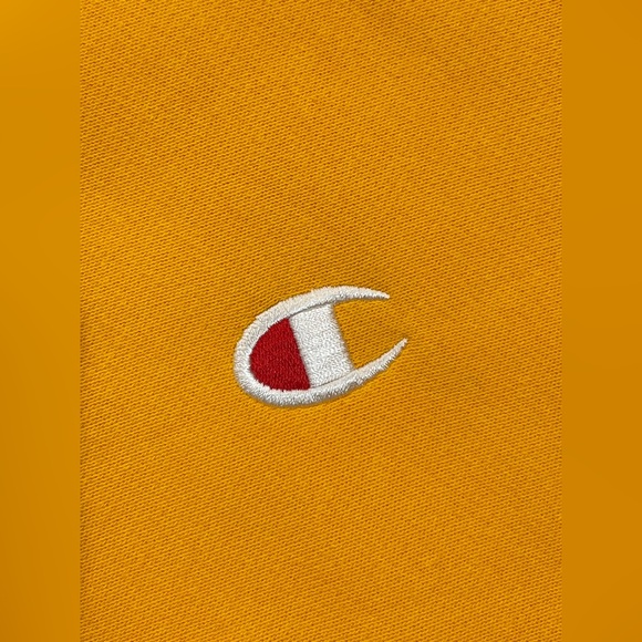 Champion Gold Reverse Weave Crew Sweater, Size M, 24X29 - Picture 3 of 7